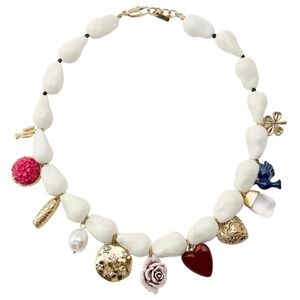 ZARA Pearl Charm Necklace